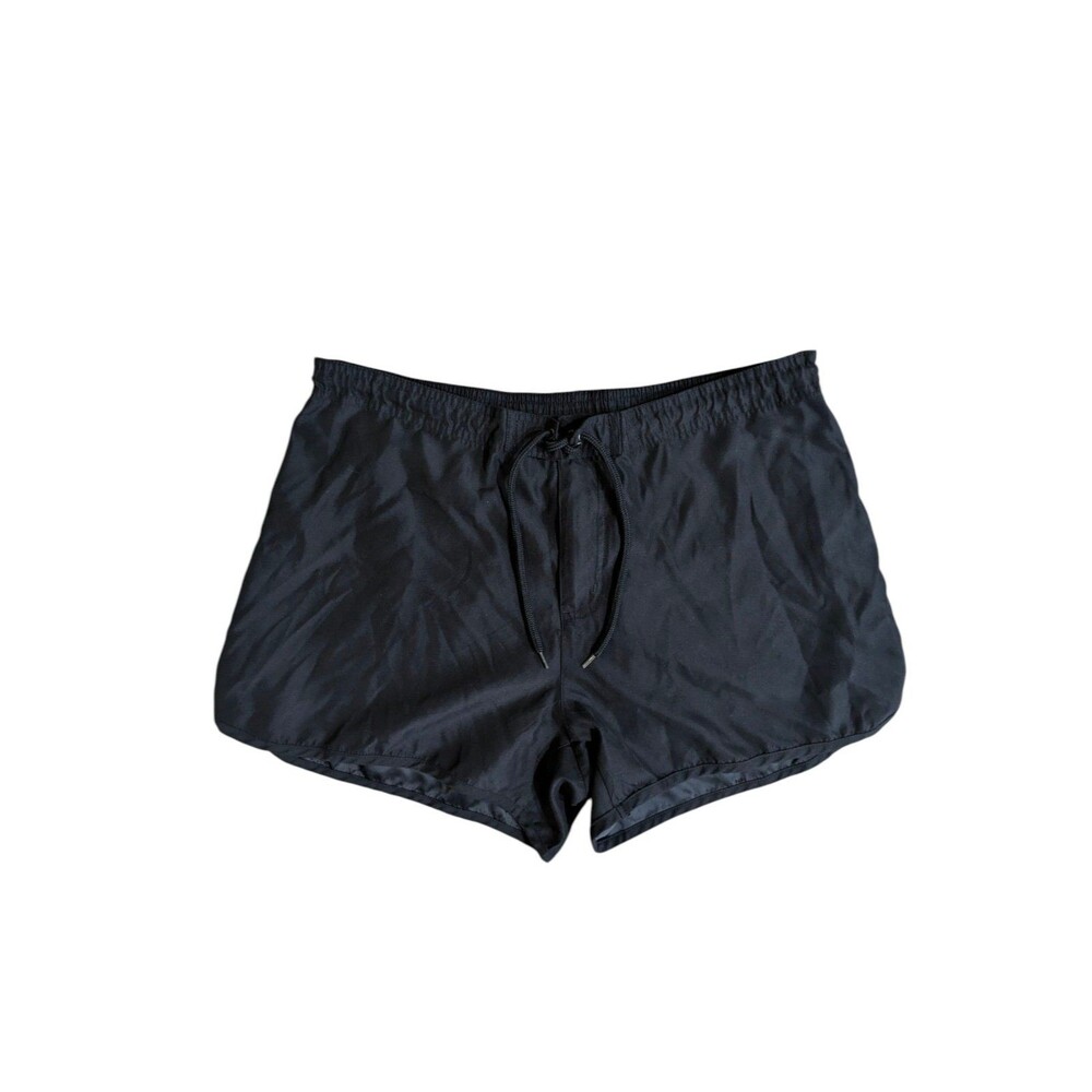 CATALINA Womenโs Black Swim Shorts Large Elastic Waist & Pockets